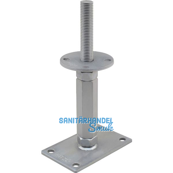 PITZL Pfostentr�ger Typ 10921.1104 ZiNiP beschichtet rechts/links