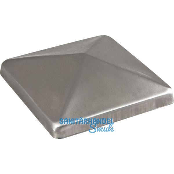 Abdeckkappe f�r Holzpfosten 100X100 mm Stahl verzinkt