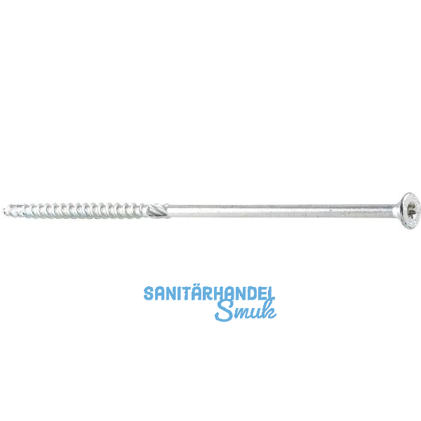 SPEED II Holzbauschraube Senkkopf 10.0x500 TG TX50 verzinkt-blau