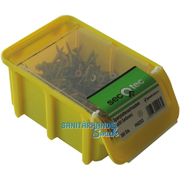SECOTEC Spanplattenschraube Senkkopf Pozidrive 4.0x 30 in Stapelbox SB-500