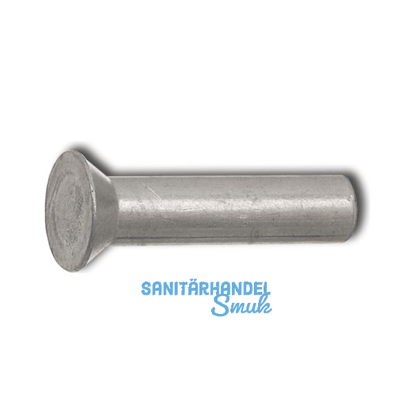 DIN661 5x 35 Aluminium blank Senkniete