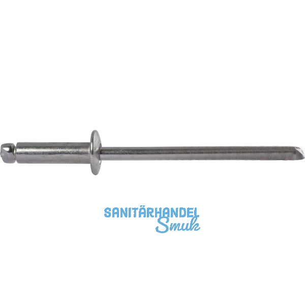 ISO15983 Blindniete Flachrundkopf 3.2x 8 Edelstahl mit Edelstahldorn