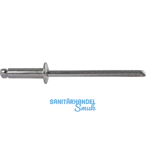 ISO15983 Blindniete Flachrundkopf 4.8X14 Edelstahl mit Edelstahldorn