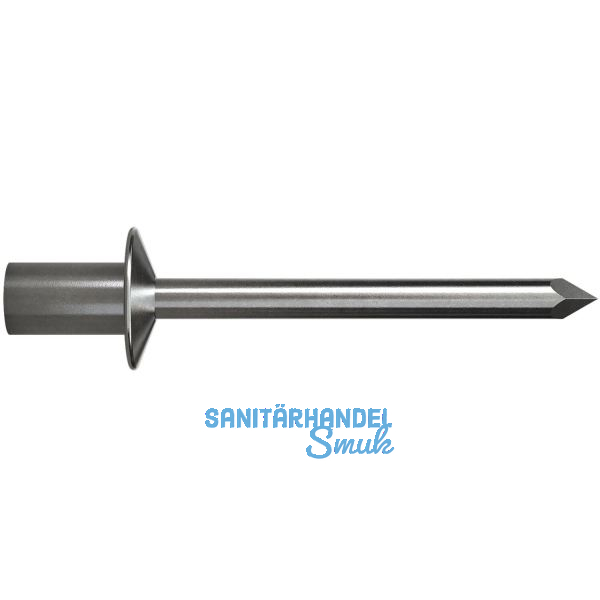 ISO16585 Gesipa Dichtniete Flachrundkopf 3.2x12 Edelstahl mit Edelstahldorn