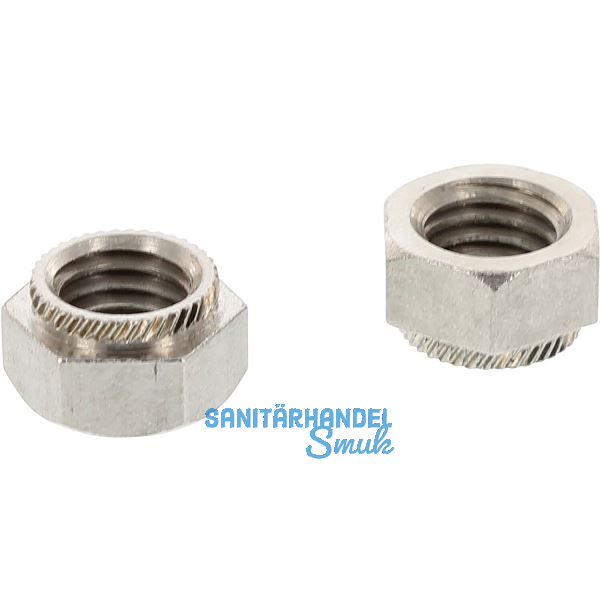 Setzmutter M 8 Edelstahl A2 Kragenh�he 1.8