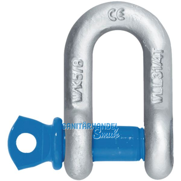 Sch�kel Hochfest gerade mit Augenbolzen NG 1/2'' feuerverzinkt