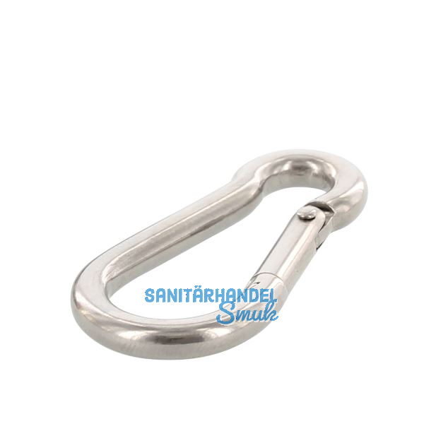 Feuerwehrkarabiner 3X30 Edelstahl A4