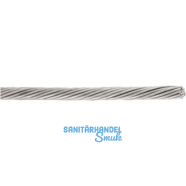Drahtseil � 2 mm 1x19 Litzen - Edelstahl A4