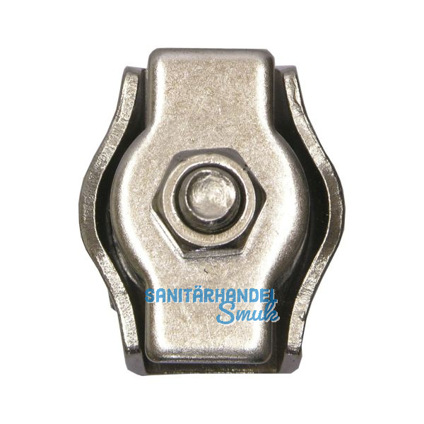 Drahtseilklemmen Simplex Seil � 2 mm verzinkt