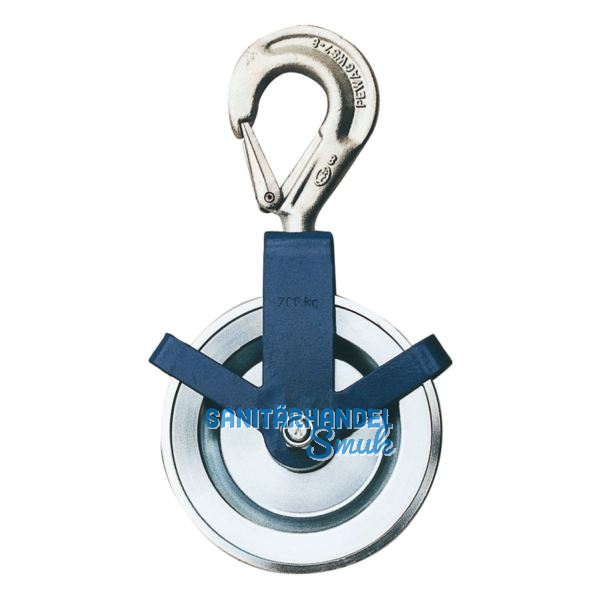 Drahtseil- und Hanfseilbaurolle � 160 mm