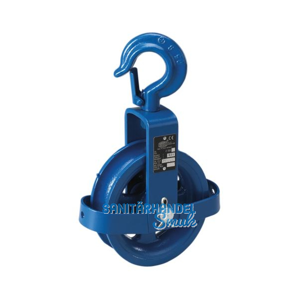 Drahtseil- und Hanfseilbaurolle � 125 mm