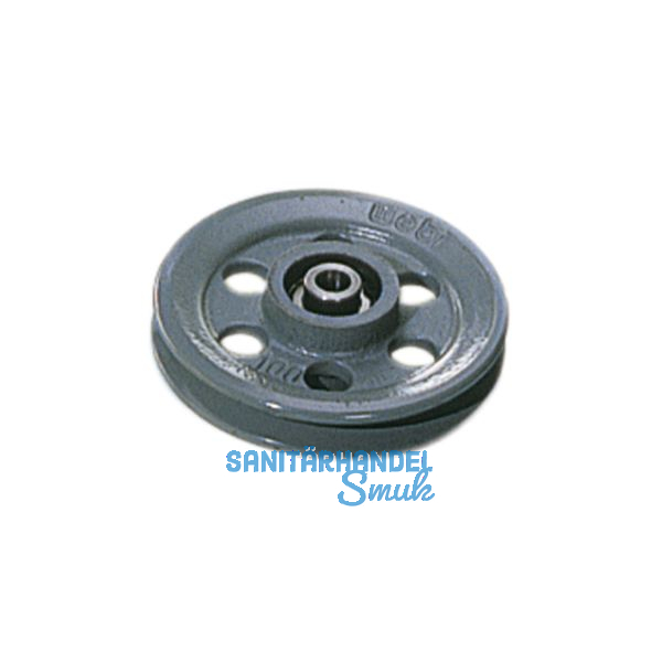 Drahtseilrolle � 60 mm Stahl verzinkt