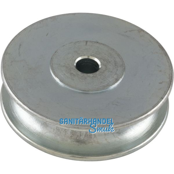 Seilrolle � 50 mm Stahl verzinkt
