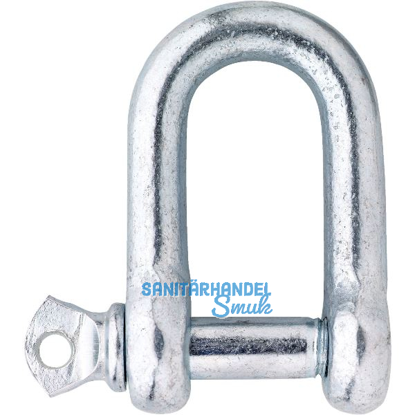 Normsch�kel verzinkt Bolzen-� 27 mm Lichte=38 mm Tragkraft 3150 kg