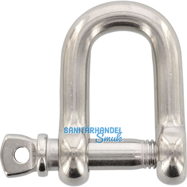 Normsch�kel Edelstahl A4 Bolzen-� 6 mm Lichte=12 mm