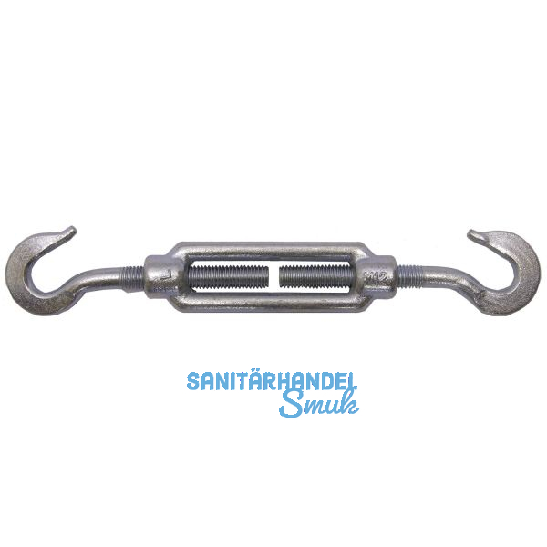 Spannschloss verzinkt M 8 offen DIN1480