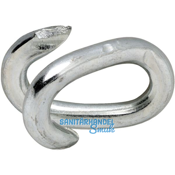 Notglieder 8,0 mm verzinkt