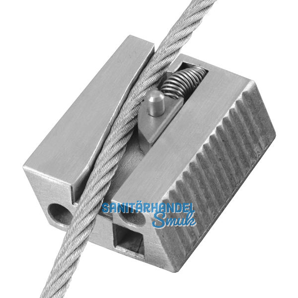 D�RNER + HELMER Ruck-Zuck Drahtseilschloss 2mm vz SB-2
