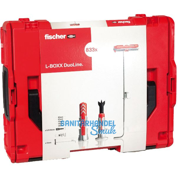 FISCHER L-BOXX DuoLine - gef�llt mit 833 D�bel