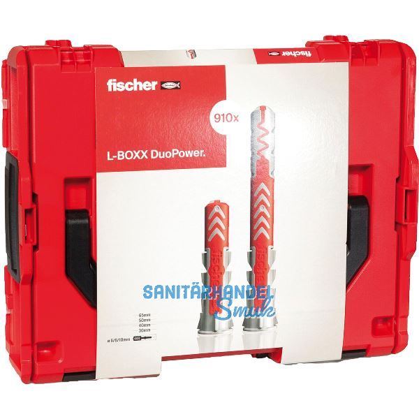 FISCHER L-BOXX DuoPower - gef�llt mit 910 D�bel