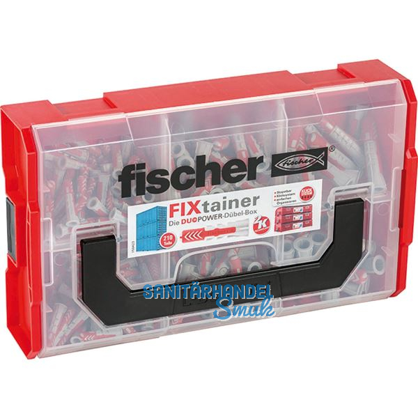 FISCHER FIXtainer - Duopower (210 Teile)
