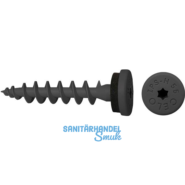 CELO Isolierplattenschraube IPS-H 55- anthrazit