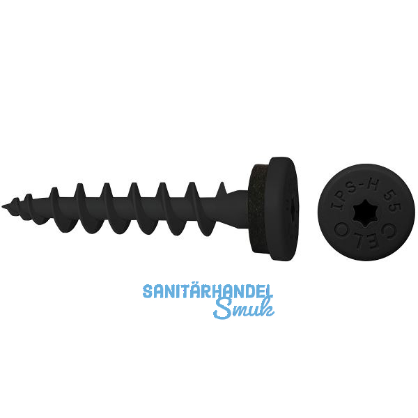 CELO Isolierplattenschraube IPS-H 55- schwarz