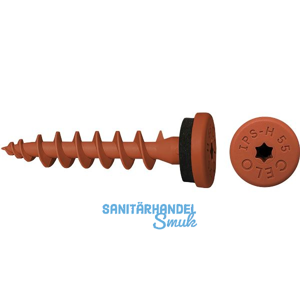 CELO Isolierplattenschraube IPS-H 55- kupferbraun