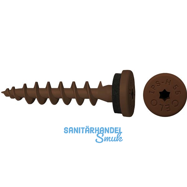 CELO Isolierplattenschraube IPS-H 55- saphierbraun