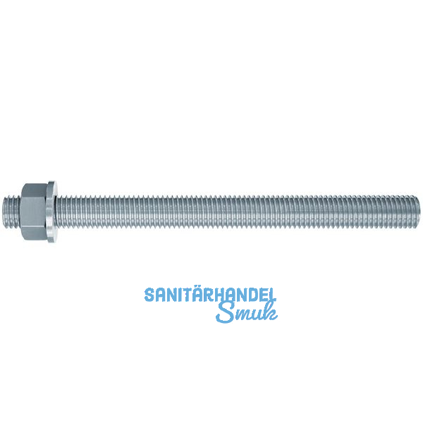 FISCHER FIS A M 8x120 Gewindestange 8.8 verzinkt mit Bewertung