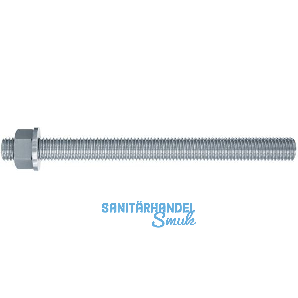 FISCHER FIS A M16x200 Gewindestange 5.8 verzinkt mit Bewertung