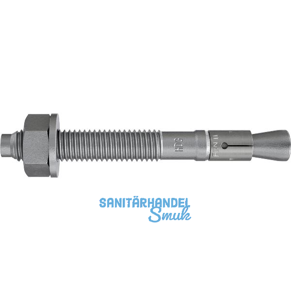 FISCHER FBN II 8/ 10/ 71 Bolzen feuerverzinkt mit Bewertung druckzonentauglich