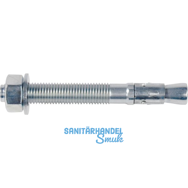 FISCHER FBN II 10/160/235 Bolzen verzinkt-blau mit Bewertung druckzonentauglich