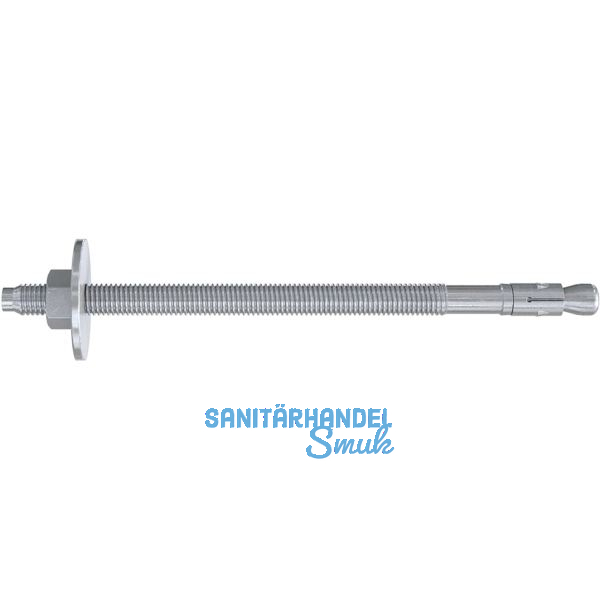 FISCHER FBN II 16/140/258 Bolzen mit grosser Scheibe verzinkt-blau mit Bewertung