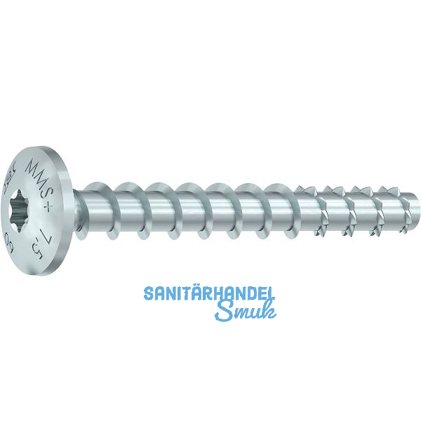 HECO-MMS plus 7.5x 45 verzinkt Multi-Monti Montageschienenanker