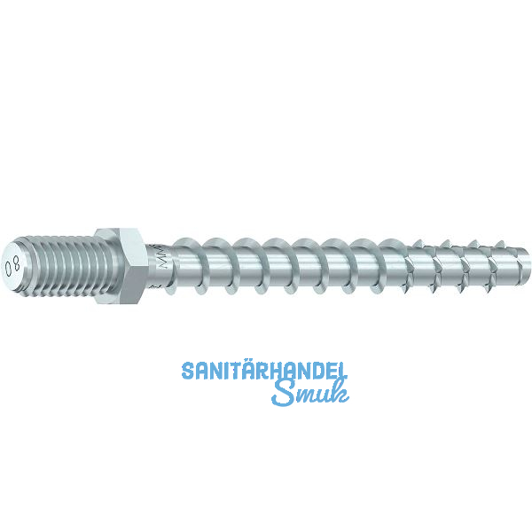 HECO-MM plus-ST Stockanker 10x 85 Stahl verzinkt-blau