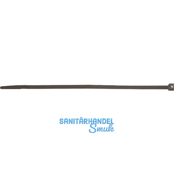 WKK Kabelbinder 7.6x530 schwarz Polyamid 6.6 - UV-Stabilisiert