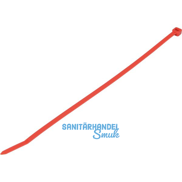 WKK Kabelbinder 3.6x200 rot Polyamid 6.6