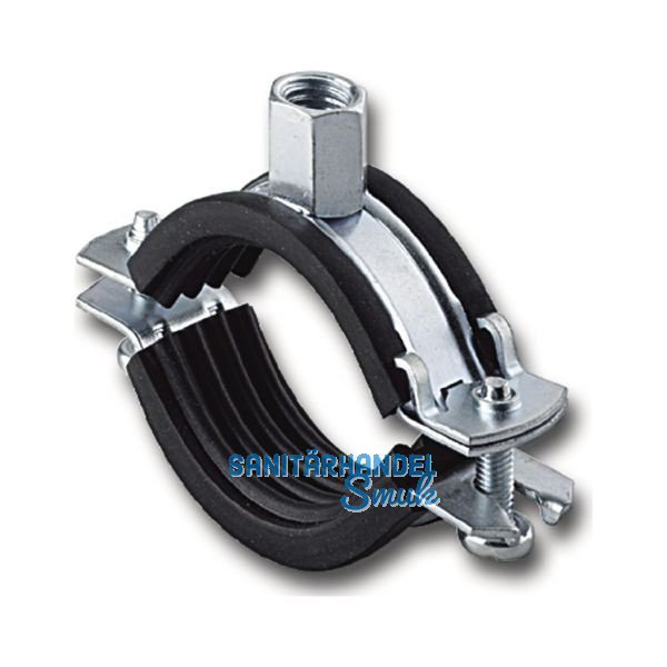 FISCHER FRS Spannbereich 159-165 mm M8/M10 Rohrschelle zweiteilig