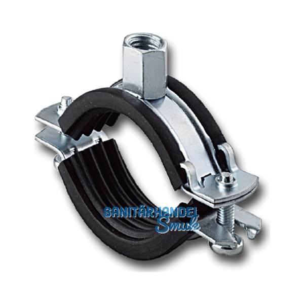 FISCHER FRS Spannbereich 165-168 mm M8/M10 Rohrschelle zweiteilig