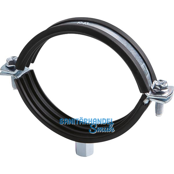 Massivrohrschelle zweiteilig 15 - 19 mm M8/M10