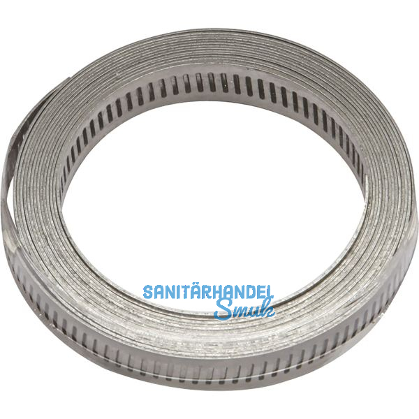 Endlosband mit Bandbreite 13mm / 30m - W4 Edelstahl A2