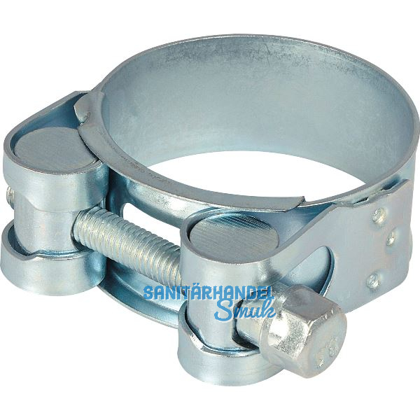 S-S-T Gelenkbolzenschelle / W1 / 74- 79 25 mm - Stahl verzinkt blau