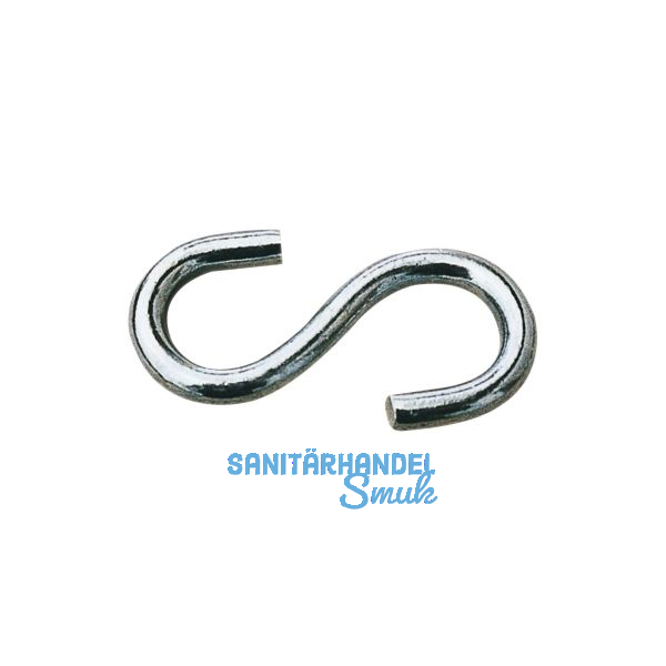 S-Haken 30 mm Stahl verzinkt