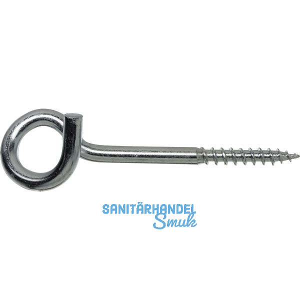 Deckenhaken mit Holzgewinde 8.85x120 Holzgewinde verzinkt-blau