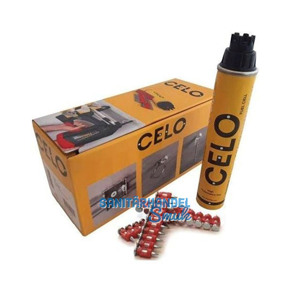 CELO Premiumnagel FOX XHA 3x17 + Gaskartusche