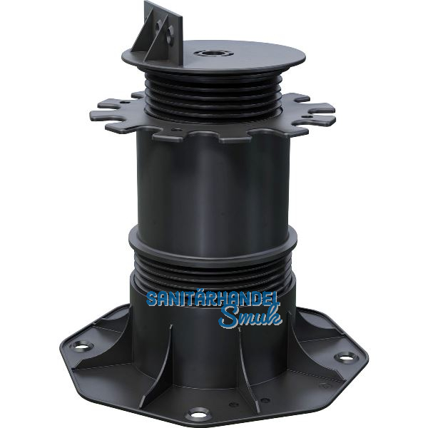 K&R Terrassenlager Kunststoff mit bewegl. Kopf - H�henverstellung 145- 225mm