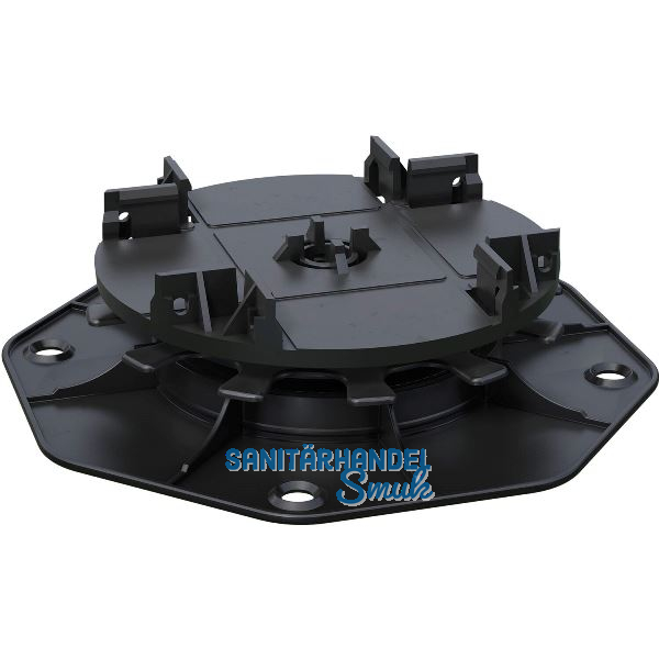 K&R Terrassenlager Clip mit beweglichen Kopf - H�henverstellung 25-40mm