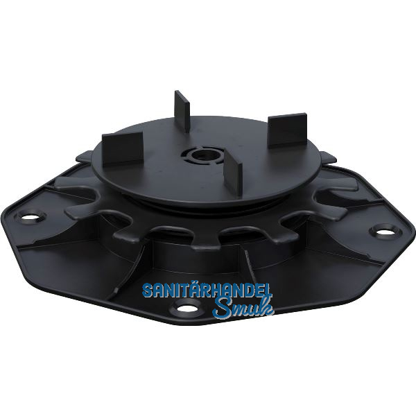 K&R Terrassenlager Kunststoff mit Fugenkreuz - H�henverstellung 25- 40mm