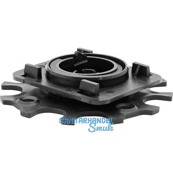 K&R Terrassenlager MICRO mit beweglichem Kopf - H�henverstellung 12- 24mm